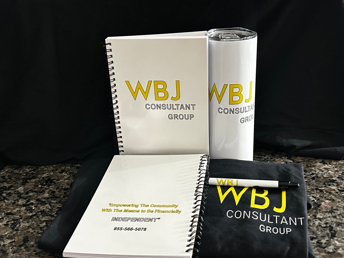 WBJ Consulting Complete Customized Business Branding Package 10 of each item shown
