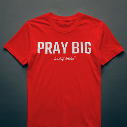 PRAY BIG Custom T-Shirt